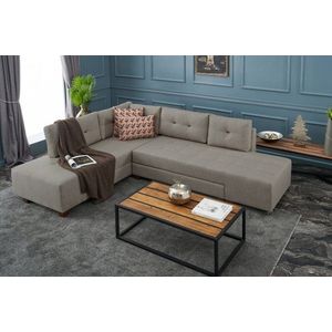 Rohová rozkladacia pohovka Manama Corner Sofa Bed Left - Cream vyobraziť