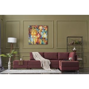 Rohová rozkladacia pohovka Fly Corner Sofa Bed Right - Claret Red vyobraziť