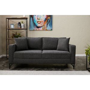 Dvojmiestna pohovka Berlin - Anthracite, Black vyobraziť