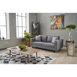 Dvojmiestna pohovka Kale Linen - Grey vyobraziť