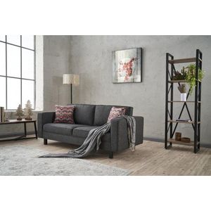 Dvojmiestna pohovka Kale Linen - Anthracite vyobraziť