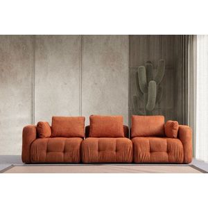 Trojmiestna pohovka Amaris 3 Seater - Orange vyobraziť