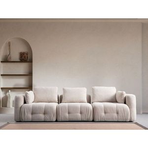 Trojmiestna pohovka Amaris 3 Seater - Beige vyobraziť