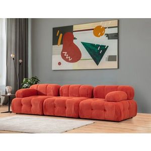 Trojmiestna pohovka Doblo 3 Seater ( L1-O1-1R) - Red vyobraziť