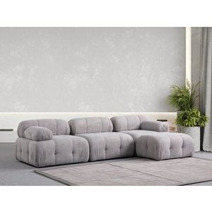 Rohová sedacia súprava / Rohová pohovka Petite 3 - Light Grey vyobraziť