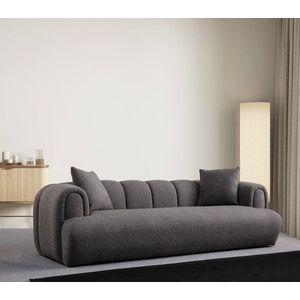 Trojmiestna pohovka Puffy 3 Plain - Anthracite vyobraziť