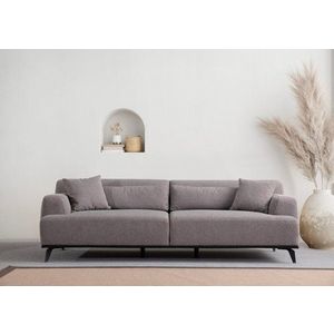 Trojmiestna pohovka Jaguar 3 - Brown, Grey vyobraziť