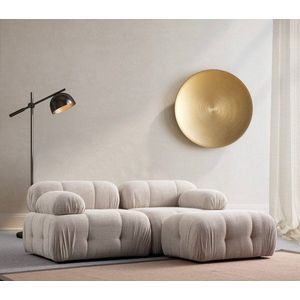 Rohová sedacia súprava / Rohová pohovka Petite 2 - Cream vyobraziť