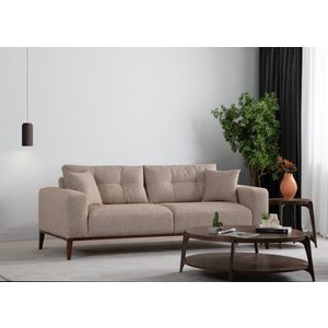 Trojmiestna rozkladacia pohovka Sinor 3 Seater - Beige vyobraziť