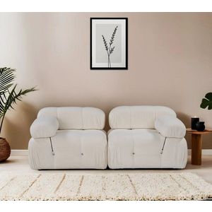 Dvojmiestna pohovka Bubble 2 Seater (L1-1R) - Cream vyobraziť