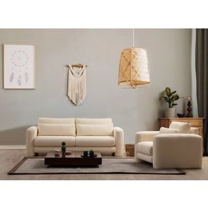 Trojmiestna pohovka Lily Beige - 3 vyobraziť