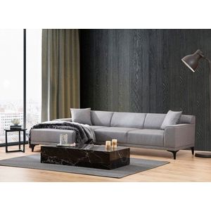 Rohová sedacia súprava / Rohová pohovka Petra L Corner - Light Grey vyobraziť