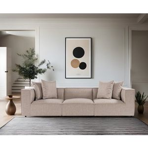 Trojmiestna pohovka Sora 3 - Sand Beige vyobraziť