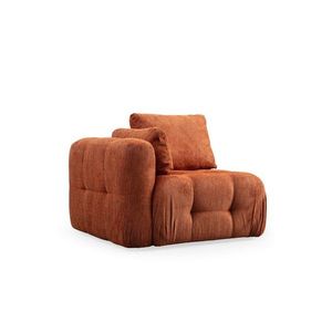 Kreslo / Jednomiestna pohovka Amaris L1 - Orange vyobraziť