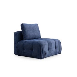 Kreslo / Jednomiestna pohovka Amaris O1 - Navy Blue vyobraziť