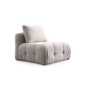 Kreslo / Jednomiestna pohovka Amaris O1 - Beige vyobraziť