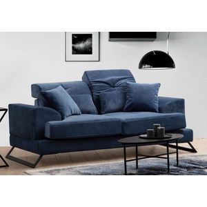 Dvojmiestna pohovka Frido - Navy Blue vyobraziť