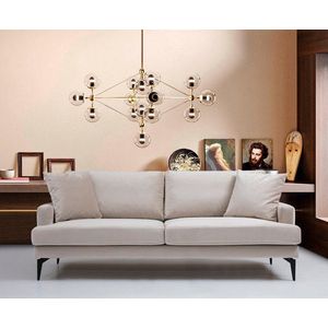 Dvojmiestna pohovka Papira 2 Seater - Beige vyobraziť