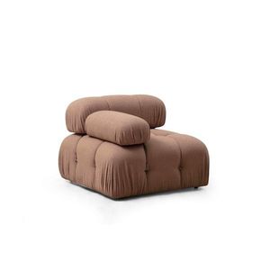 Kreslo / Jednomiestna pohovka Bubble L1 - Brown Bouclette vyobraziť