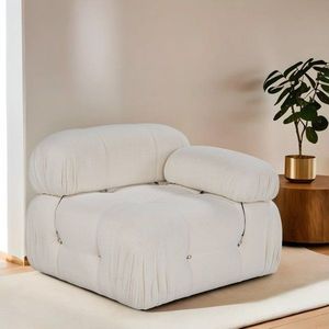 Kreslo / Jednomiestna pohovka Bubble 1R - Beige vyobraziť