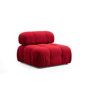 Kreslo / Jednomiestna pohovka Bubble O1 - Red vyobraziť