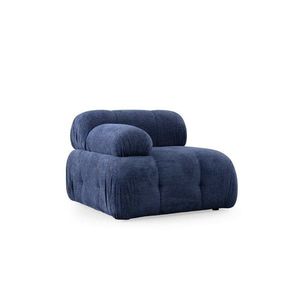 Kreslo / Jednomiestna pohovka Petite L1 - Night Blue vyobraziť