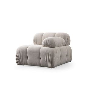 Kreslo / Jednomiestna pohovka Petite 1R - Cream vyobraziť