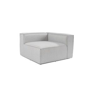 Kreslo / Jednomiestna pohovka Fora 1R - Light Grey vyobraziť