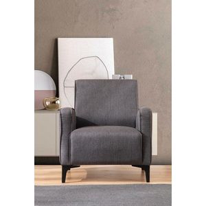 Kreslo ušiak Petra - Anthracite vyobraziť
