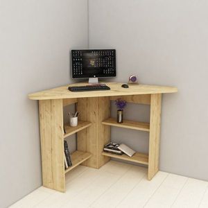 Písací stôl Corner - Sapphire Oak vyobraziť