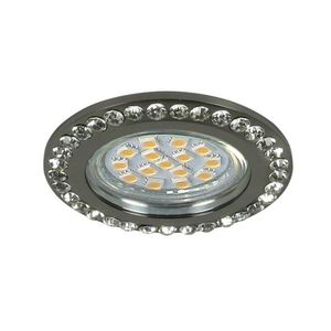 Stropné svietidlo Soc-01 Bk Gu10 50W 230V Stropné svietidlo Pevné okrúhle liate vyobraziť