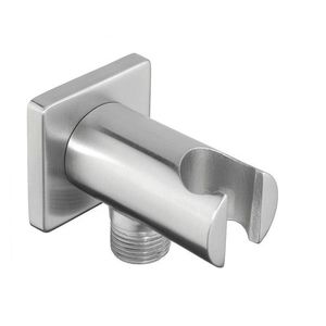 SAPHO - MINIMAL držiak sprchy guľatý, pevný, s výpusťou, nerez mat MI035 vyobraziť