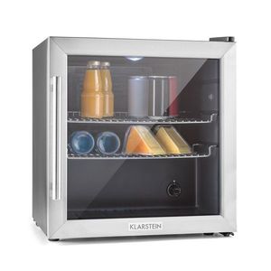 Klarstein Beersafe L, chladnička, 47 l, energet. trieda E, sklenené dvere, nehrdzavejúca oceľ vyobraziť