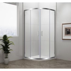 POLYSAN - EASY štvrťkruhová sprchová zástena 800x800, L/R, číre sklo EL2515 vyobraziť