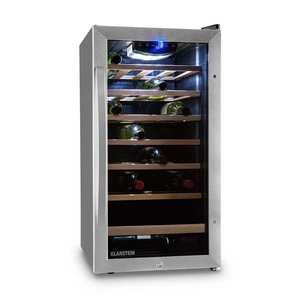 Klarstein Vivo Vino 26, 88 l, vinotéka, 26 fliaš, čierna, LED vyobraziť