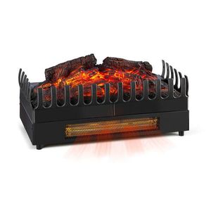 Klarstein Kamini FX, elektrický krb, krbová vložka, 1000/2000 W, 2 W LED, čierny vyobraziť