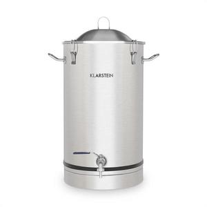 Klarstein Maischfest 30, fermentačný kotol, 30 l, kvasná rúrka, nehrdzavejúca oceľ 304 vyobraziť