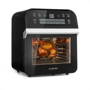 Klarstein AeroVital Cube, teplovzdušná fritéza, 1600 W, 12 l, časovač, 16 programov, čierna vyobraziť