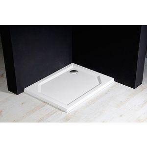 GELCO - SARA sprchová vanička z liateho mramoru, obdĺžnik 90x75cm, hladká HS9075 vyobraziť