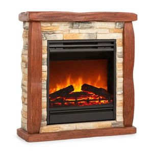 Klarstein Lienz, elektrický krb, 1800 W, vzhľad kameňa, polystone, diaľkové ovládanie vyobraziť