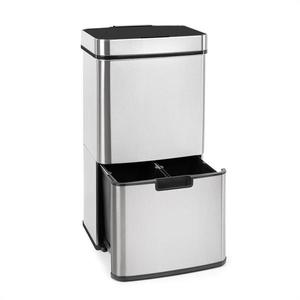 Klarstein Touchless, odpadkový kôš, senzor, 72 l, 4 nádoby, ABS/PP/ušľachtilá oceľ vyobraziť