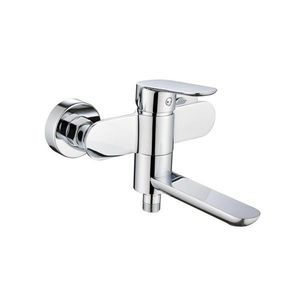 Mereo Vaňová nástenná batéria so sklopným ramienkom, Viana, bez príslušenstva, 150 mm, chróm CBE90203 vyobraziť