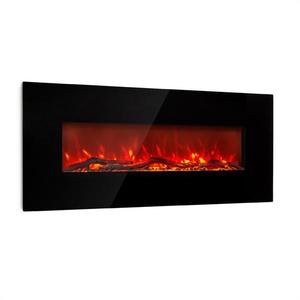 Klarstein Lausanne Long, elektrický krb, 1600 W, 2 úrovne ohrevu, 128 cm vyobraziť