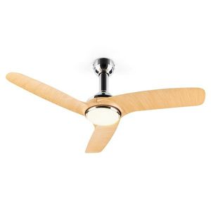 Klarstein Silent Service, stropný ventilátor, Ø: 128 cm, výkon: 25 W, drevený vzhľad vyobraziť