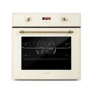 Klarstein Elizabeth, vstavaná rúra, retro dizajn, 6 funkcií, 50 – 250 °C, krémová vyobraziť