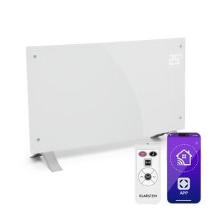 Klarstein Bornholm Curved Smart, konvektor, 2000 W, ovládanie cez aplikáciu, biely vyobraziť