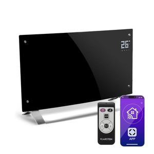 Klarstein Bornholm Curved Smart, konvektor, 2000 W, ovládanie cez aplikáciu, čierny vyobraziť