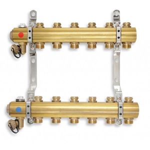 NOVASERVIS - ROZDEĽOVAČ s regulačnými a mechanickými ventilmi 3 okruhy RO03S vyobraziť