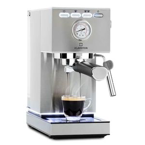 Klarstein Pausa, pákový kávovar, 1350 W, 20 bar, 1, 4 l, nehrdzavejúca oceľ vyobraziť