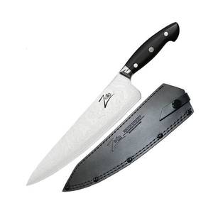 Zelite Infinity by Klarstein Executive-Plus, 10" kuchársky nôž, 61 HRC, damašková oceľ vyobraziť